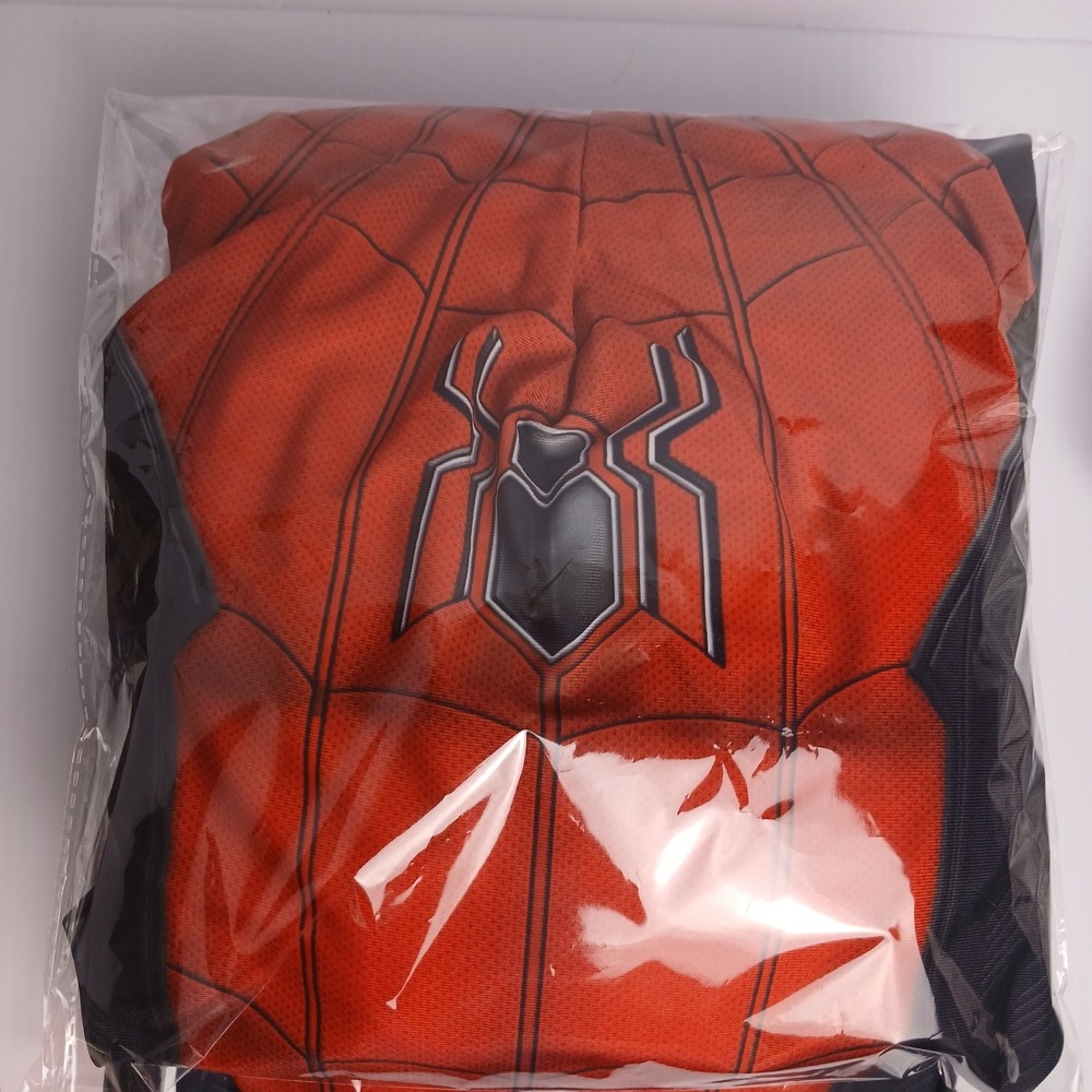 Adult Cosplay Spider-Man Far From Home Zentai Bodysuit Red Black Mens Size M New - Picture 6 of 7